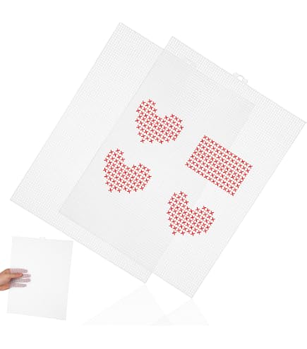 Amazon.co.jp: PATIKIL プラスチックメッシュキャンバスシート 10枚